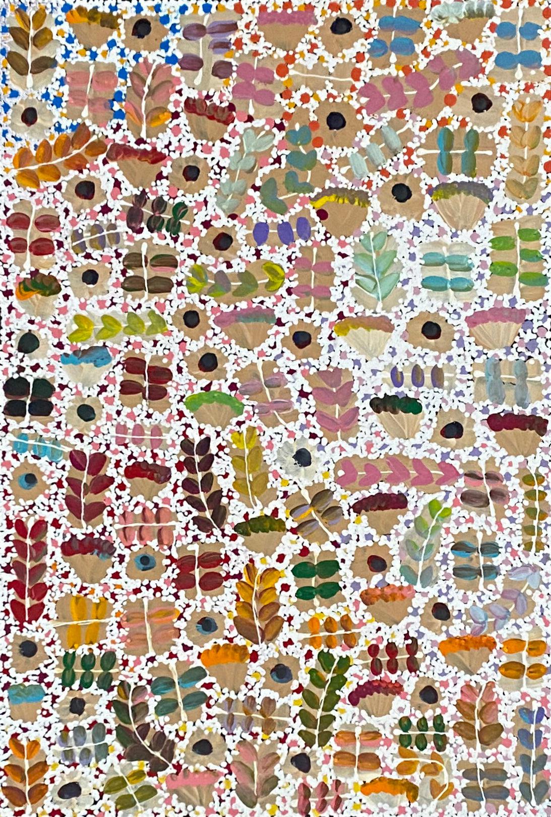Bush Medicine by Joycie Morton Petyarre (SOLD)