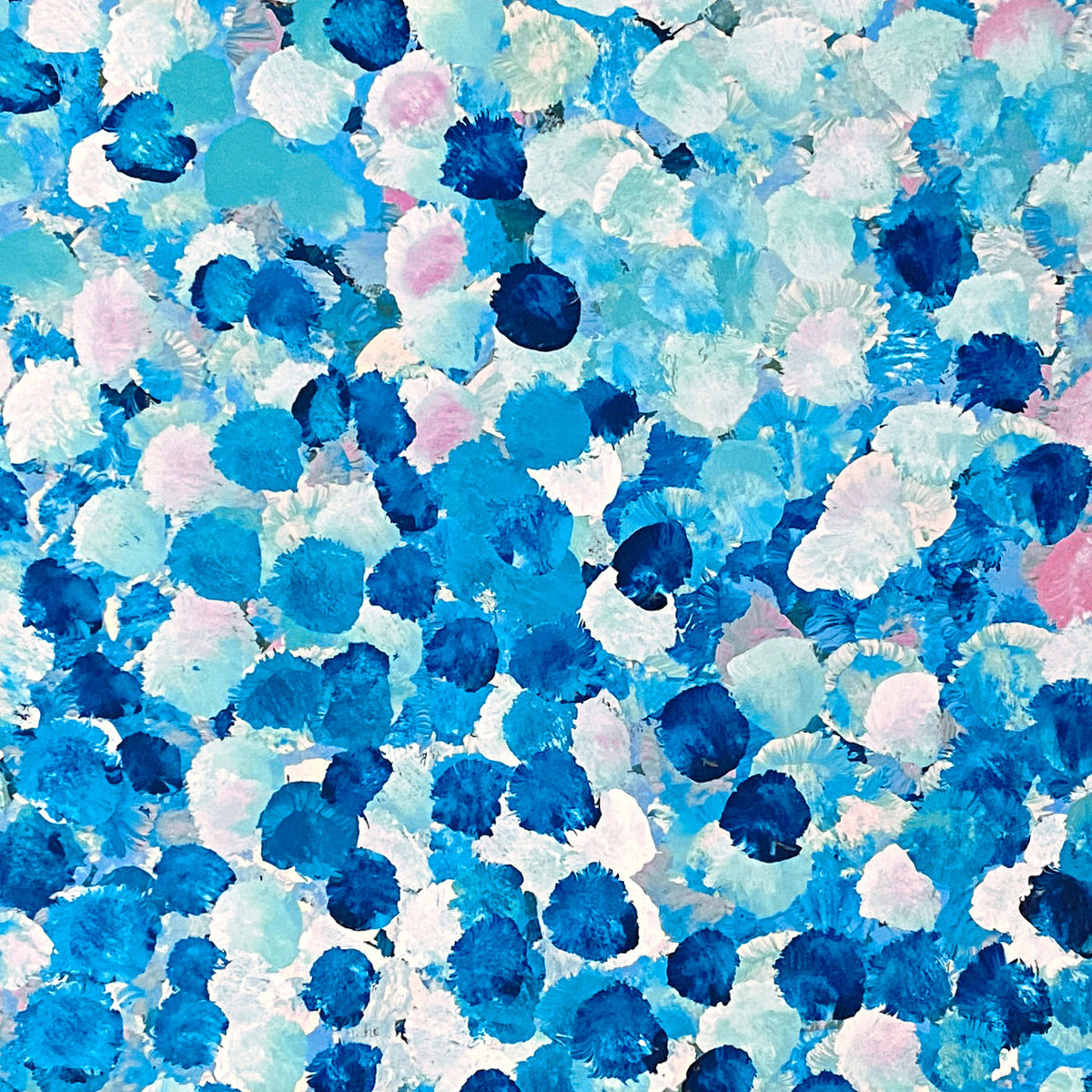 Alhalkere Country by Bessie Purvis Petyarre