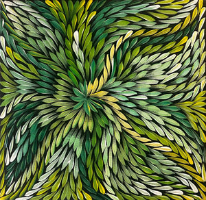 Yamswurzelblume von Dulcie Pwerle Long | Gestreckt