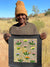 Bush Medicine by Sandra Teece | Stretched (SOLD)
