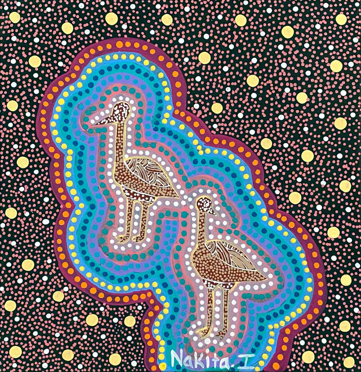 Bush Turkey by Nakita Inkamala |  Stretched