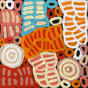 My Mother's Country by Dora Mbitjana | Stretched (SOLD)
