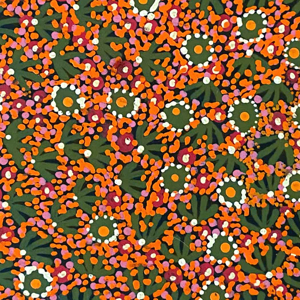 Bush Medicine von Joycie Morton Petyarre | GESTRECKT (VERKAUFT)