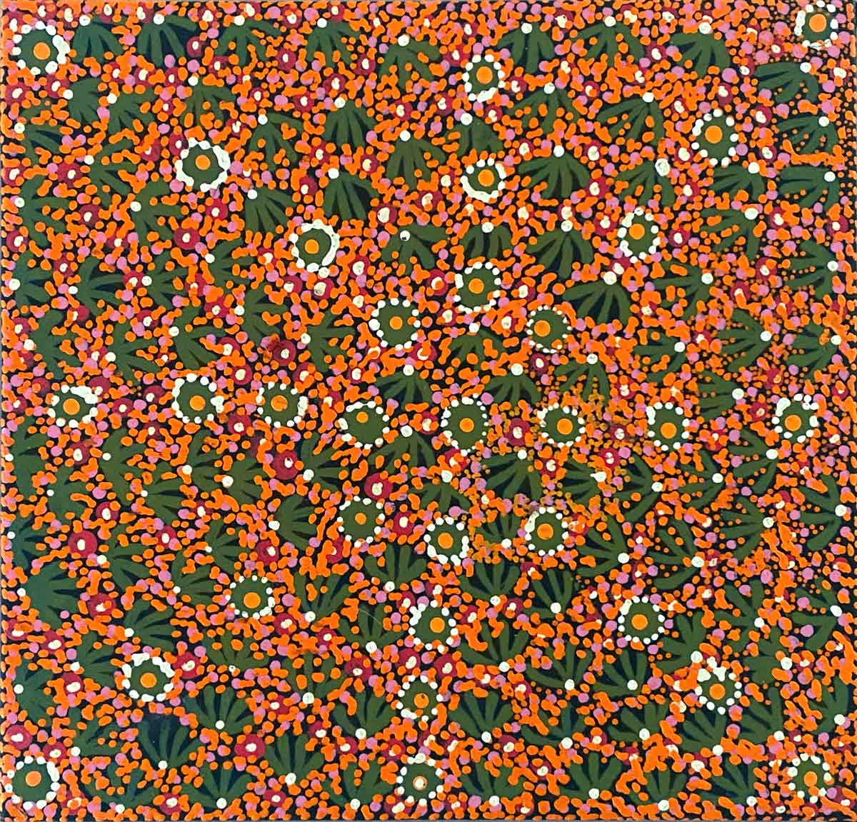 Bush Medicine von Joycie Morton Petyarre | GESTRECKT (VERKAUFT)