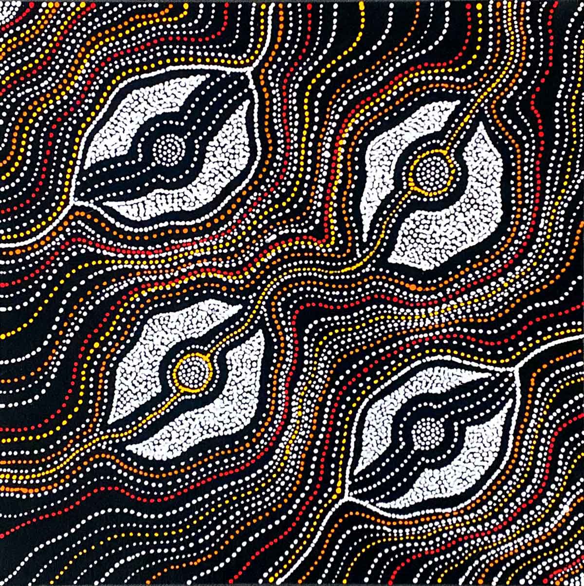 My Country by Delvine Petyarre (SOLD)