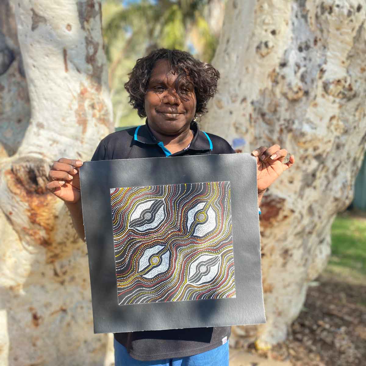 My Country by Delvine Petyarre (SOLD)