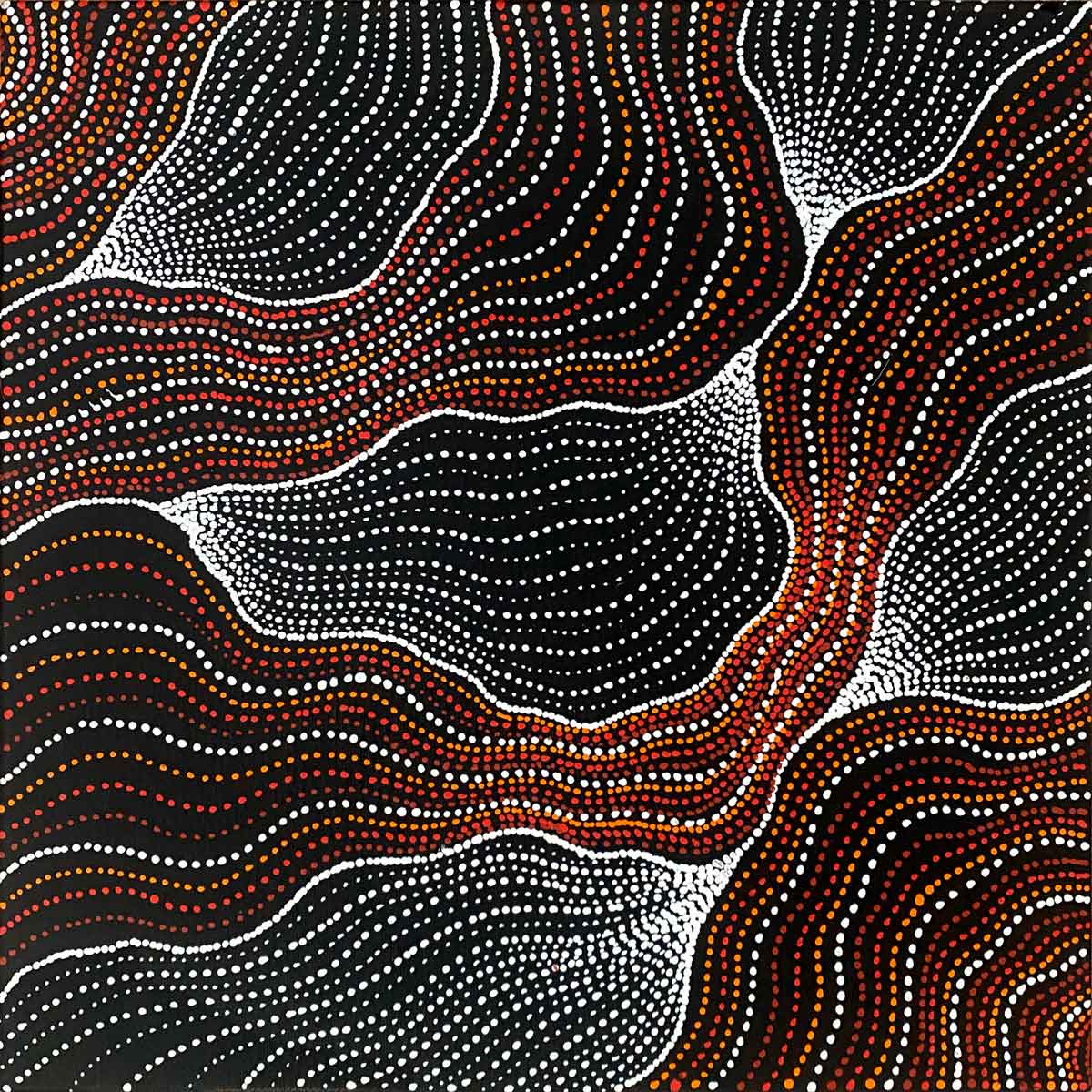 My Country by Delvine Petyarre | Stretched (SOLD)