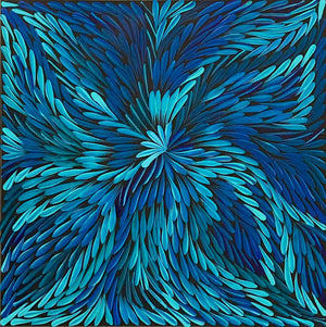 Yam Leaf by Dulcie Pwerle (SOLD)