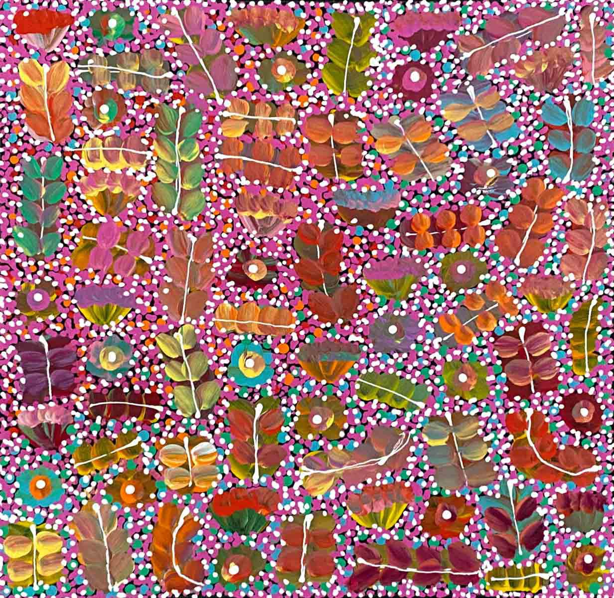 Gloria Petyarre作 アボリジニアート Aboriginal art