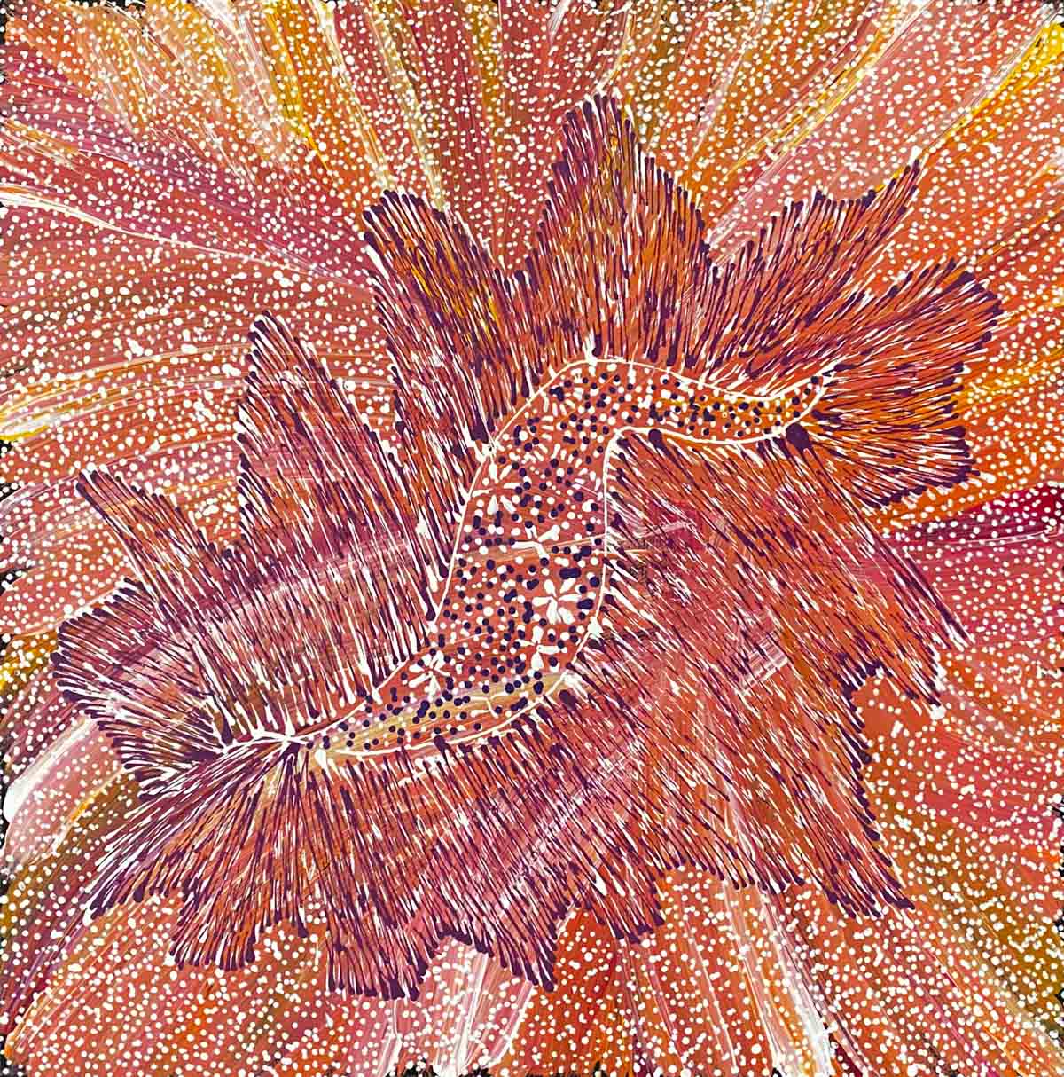 Pencil Yam by Jedda Purvis Kngwarreye