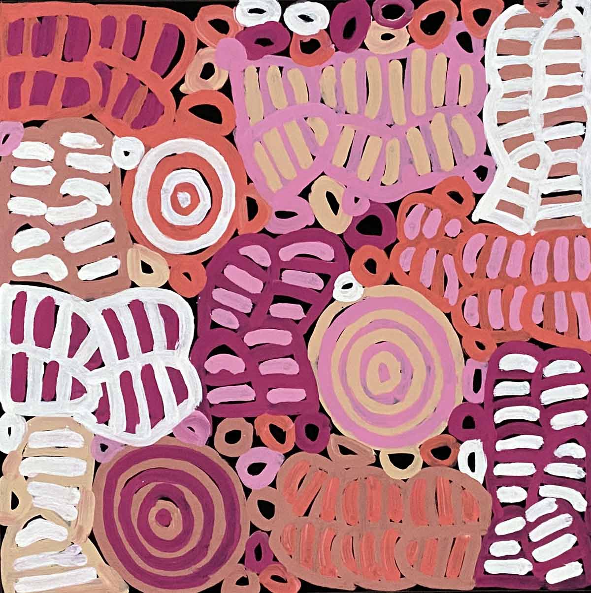 My Mother's Country by Dora Mbitjana (SOLD)