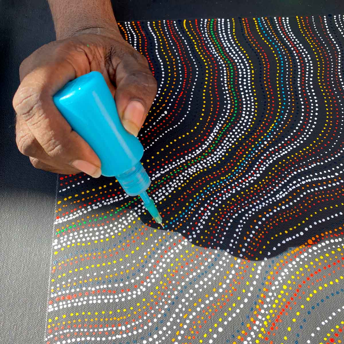 My Country by Delvine Petyarre (SOLD)