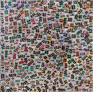 Bush Medicine by Joycie Morton Petyarre (SOLD)