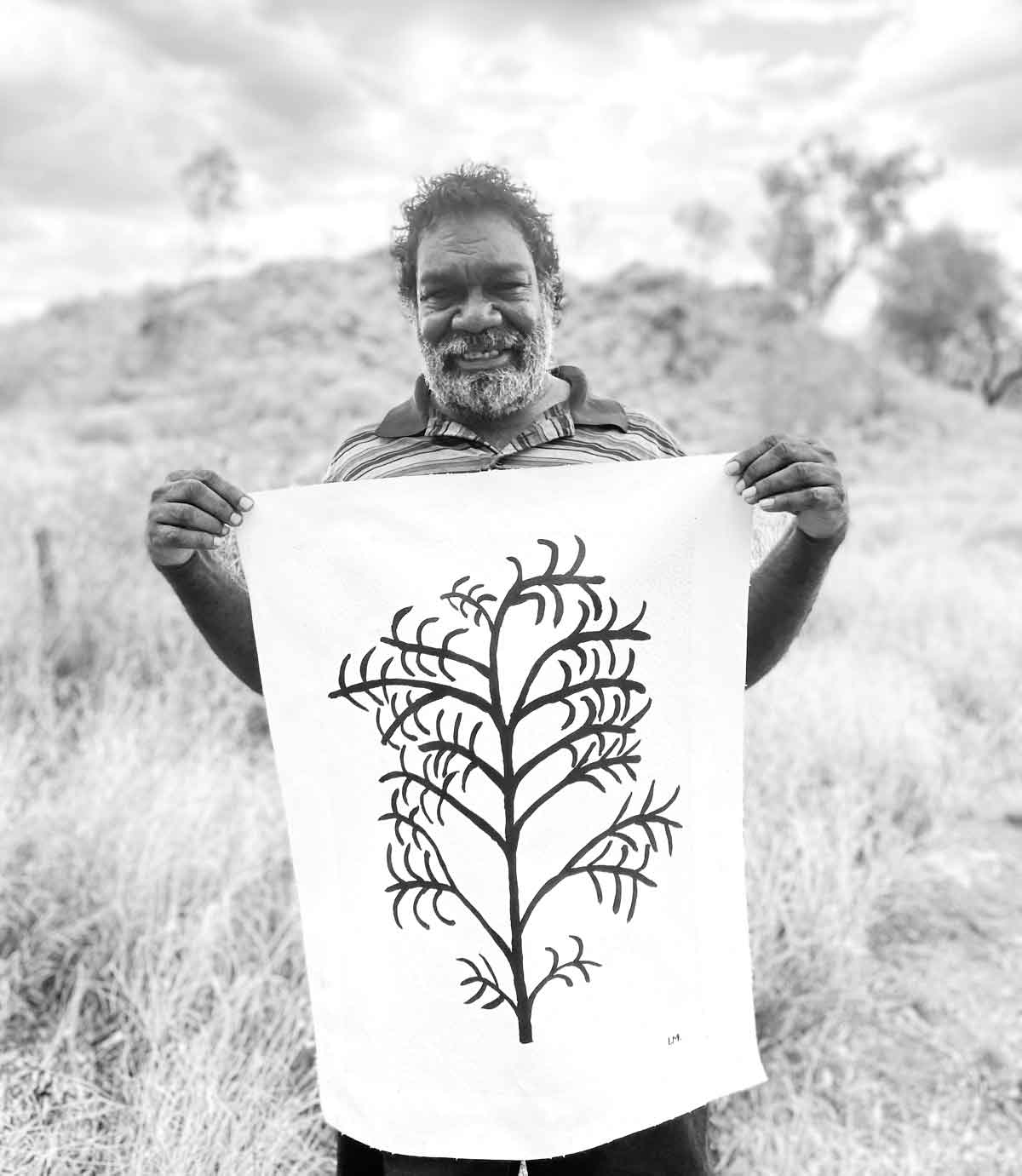 Bush Medicine by Laurie Morton Kngwarreye