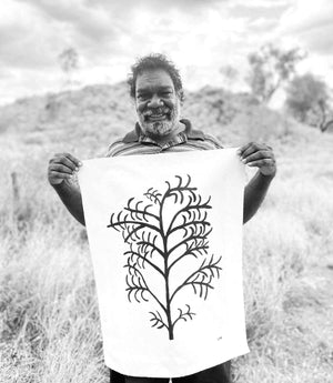 Bush Medicine von Laurie Morton Kngwarreye