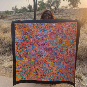 Bush Medicine by Joycie Morton Petyarre (SOLD)