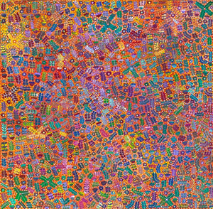 Bush Medicine by Joycie Morton Petyarre (SOLD)