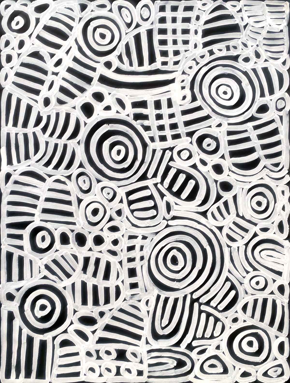 My Mother's Country by Dora Mbitjana (SOLD)