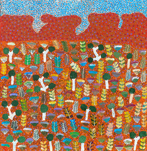 Bush Medicine by Joycie Morton Petyarre (SOLD)