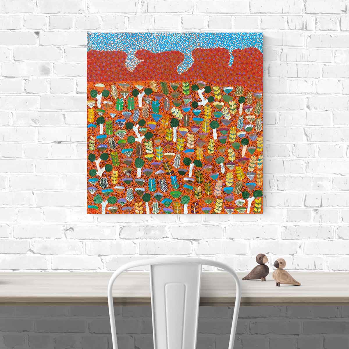 Bush Medicine by Joycie Morton Petyarre (SOLD)