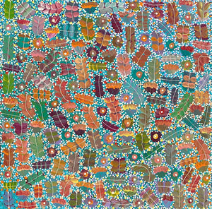 Bush Medicine by Joycie Morton Petyarre (SOLD)