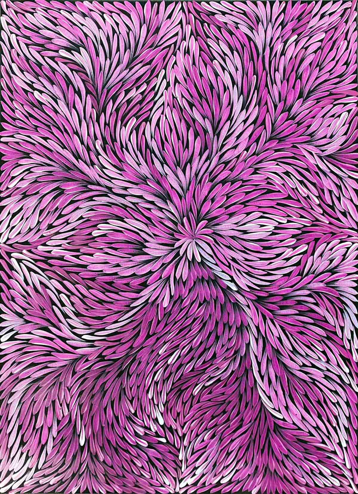 Yam Leaf by Dulcie Pwerle