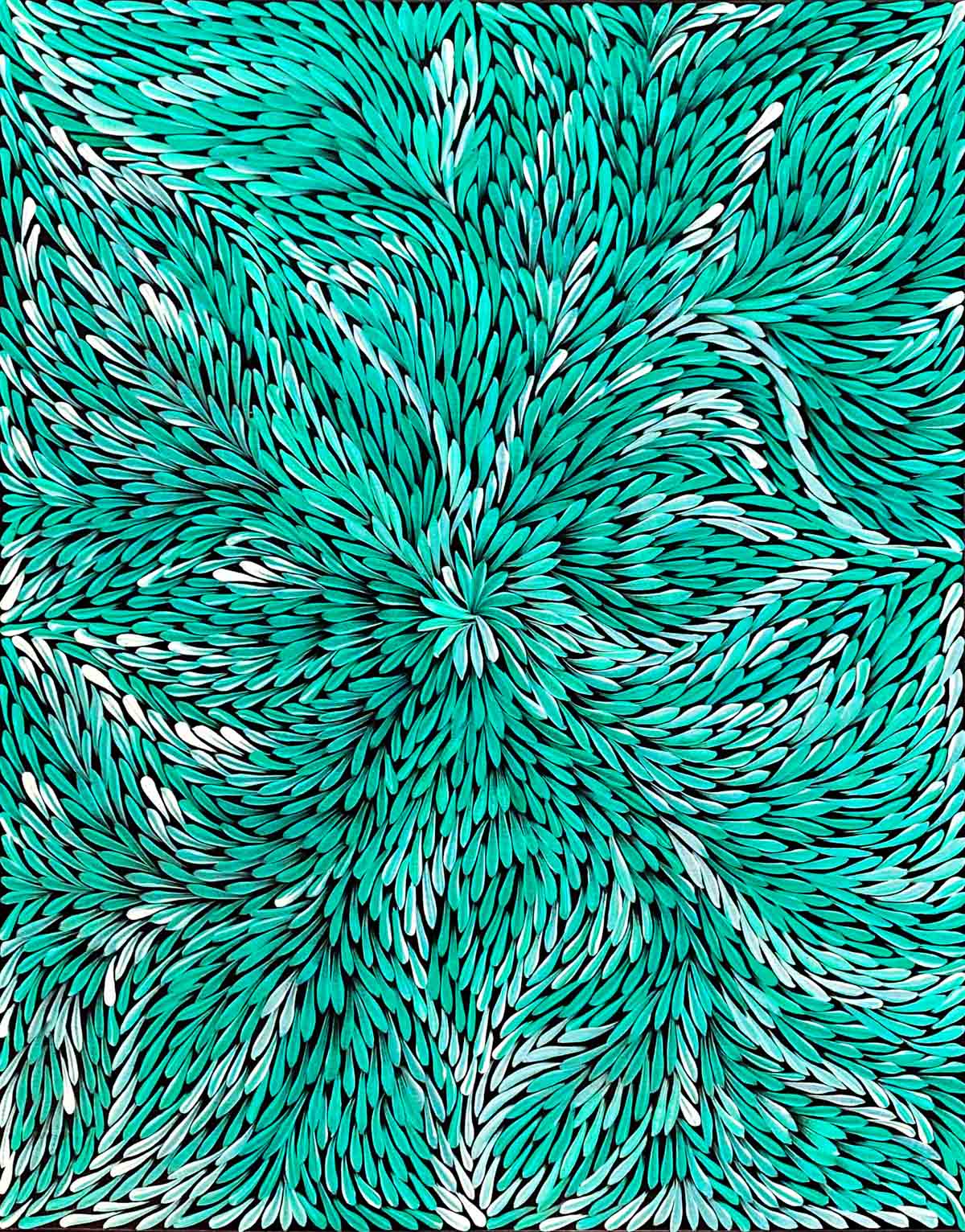 Yam Leaf by Dulcie Pwerle