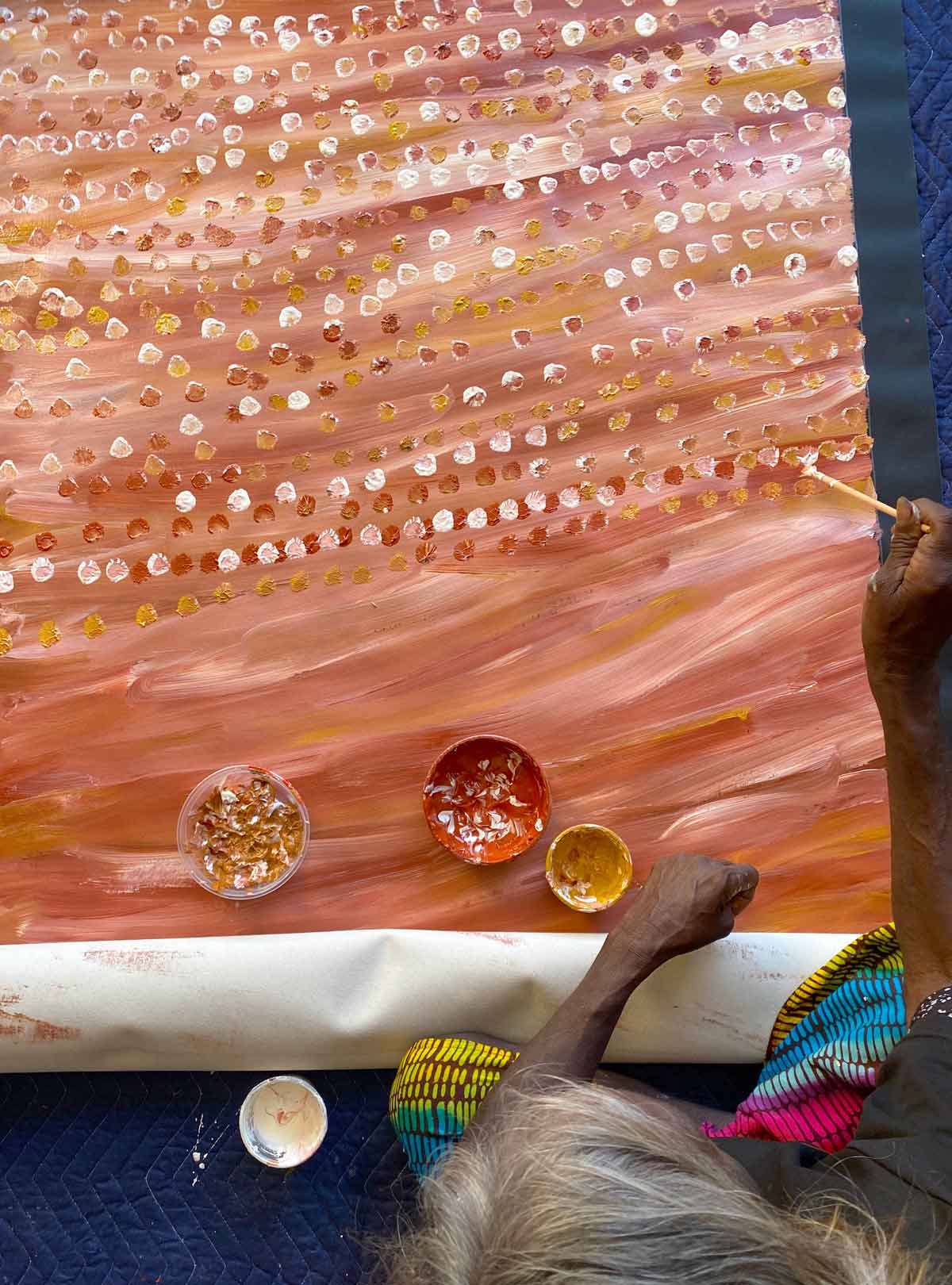Alhalkere Country by Bessie Purvis Petyarre (SOLD)