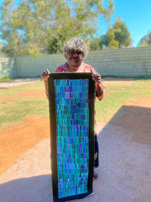 Desert Yam by Jeannie Mills Pwerle (SOLD)