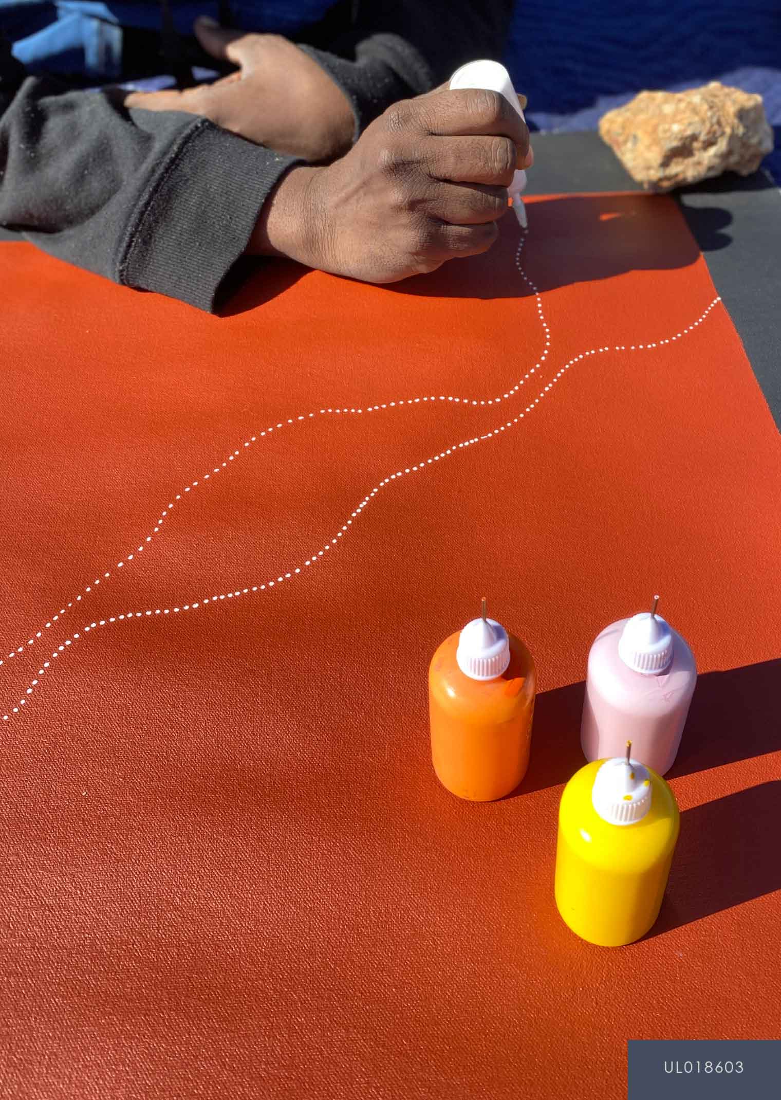 Mein Land von Delvine Petyarre