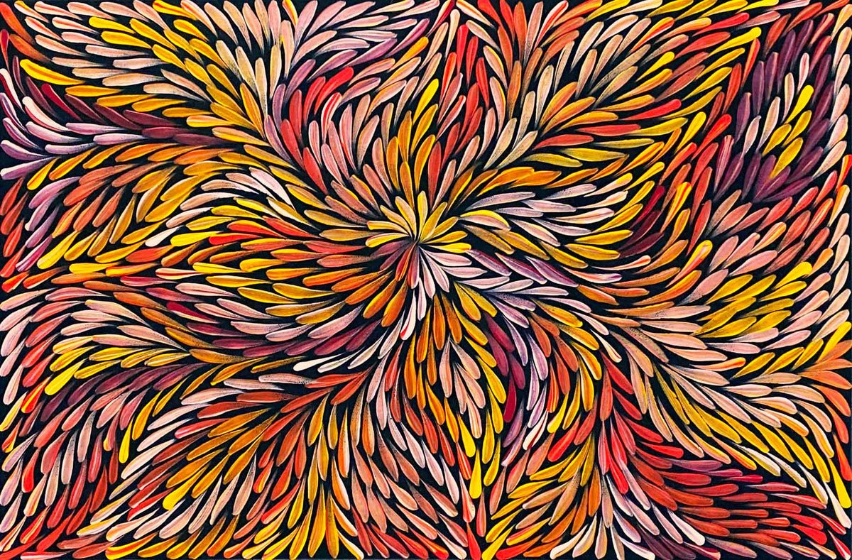 Yam Leaf by Dulcie Pwerle - NEW