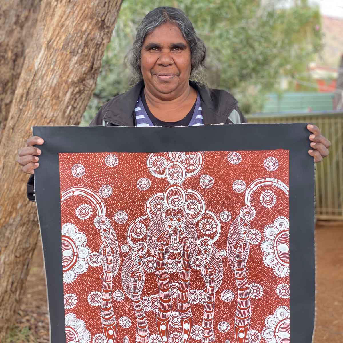 Dreamtime Sisters by Colleen Wallace Nungari (SOLD)