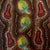 Bush Tomato by Marie Ryder (SOLD), 15cm x 15cm. Aboriginal Painting. #AboriginalArt #UtopiaLane