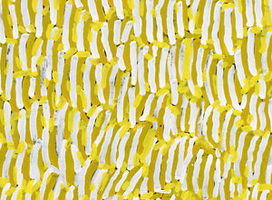 Anthep Awely by Geyla Pwerle by Geyla Pwerle, 120cm x 90cm. Australian Aboriginal Art.