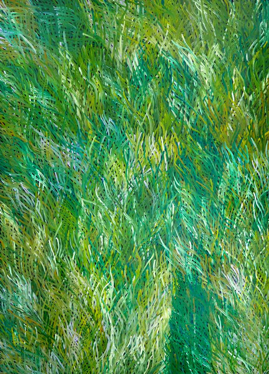 Grass Seed Dreaming by Barbara Weir (SOLD)