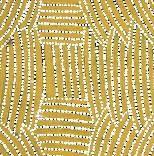 Awelye for Arnkerrthe by Myrtle Petyarre (SOLD), 30cm x 30cm. Aboriginal Painting. #AboriginalArt #UtopiaLane