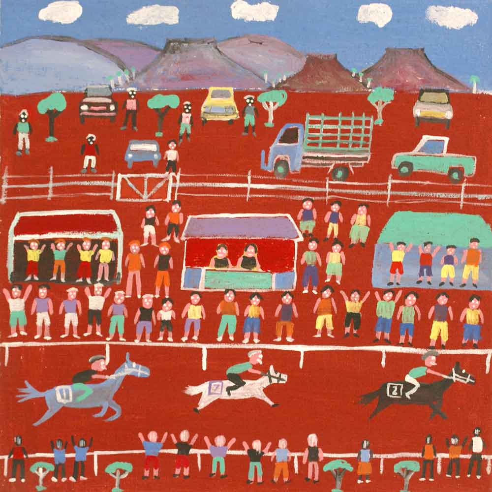 Harts Range Races by Dinny Kunoth Kemarre (SOLD)
