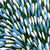 Leaves by Gloria Petyarre, 45cm x 45cm. Aboriginal Painting. #AboriginalArt #UtopiaLane