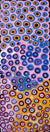 Soakage by Lena Pwerle by Lena Pwerle, 120cm x 45cm. Australian Aboriginal Art.
