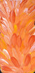 Leaves by Gloria Petyarre by Gloria Petyarre, 60cm x 30cm. Australian Aboriginal Art.