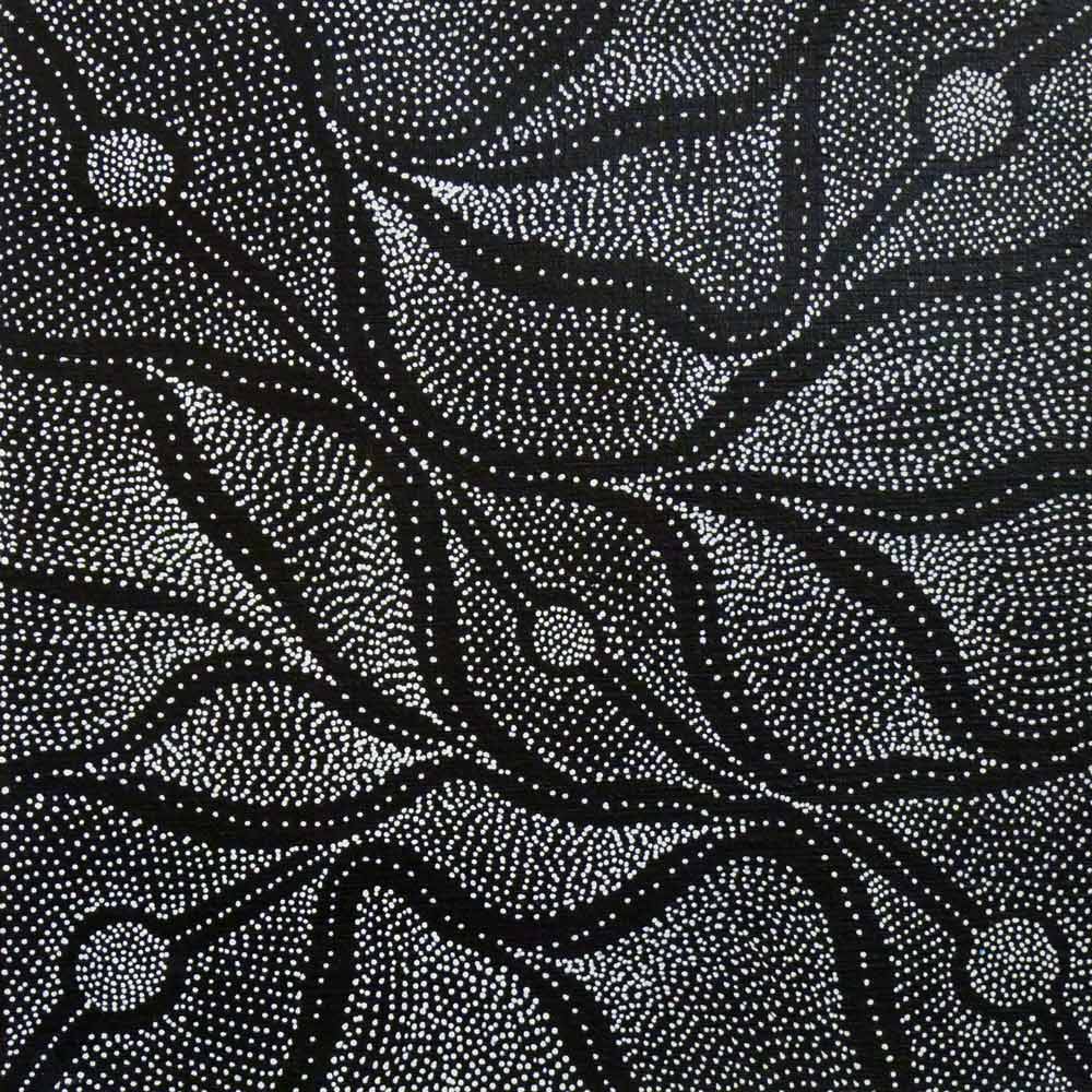 Country by Delvine Petyarre by Delvine Petyarre, 30cm x 30cm. Australian Aboriginal Art.