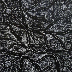 Country by Delvine Petyarre by Delvine Petyarre, 30cm x 30cm. Australian Aboriginal Art.