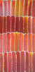 Anaty (Desert Yam) by Jeannie Mills Pwerle (SOLD), 30cm x 15cm. Aboriginal Painting. #AboriginalArt #UtopiaLane