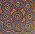 Aboriginal painting by Violet Payne Ngale titled "Wild Tobacco". Learn more at www.utopialaneart.com.au  #aboriginalart #utopialaneart  #dotpainting