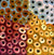 Soakage by Lena Pwerle (SOLD), 30cm x 30cm. Aboriginal Painting. #AboriginalArt #UtopiaLane
