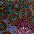 Ntyemeny (Berries) by Thelma Dixon by Thelma Dixon, 30cm x 30cm. Australian Aboriginal Art.