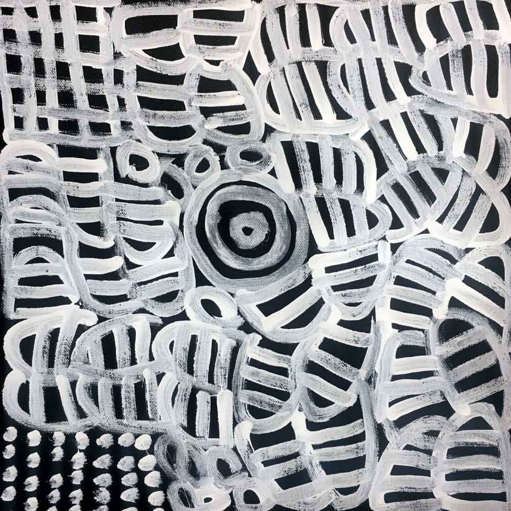 My Mother's Country by Betty Mbitjana (SOLD)
