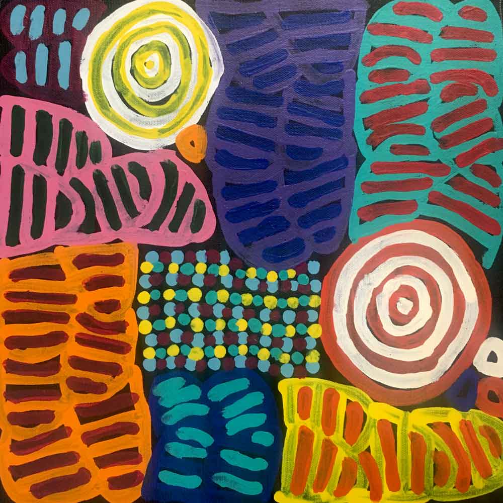 My Mother's Country by Betty Mbitjana (SOLD)