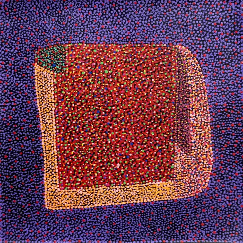 Bush Plum Dreaming von Josie Petrick Kemarre (VERKAUFT)