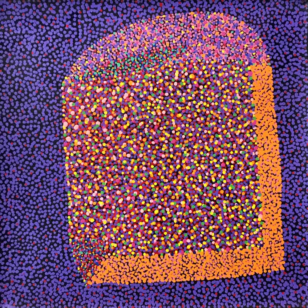 Bush Plum Dreaming von Josie Petrick Kemarre (VERKAUFT)